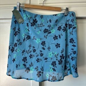 Wild Fable Floral Blue Skirt